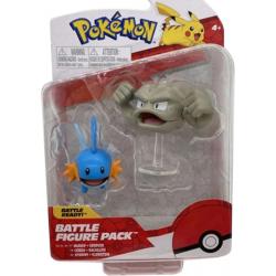 Pokémon - Battle Figure Pack - Mudkip & Geodude