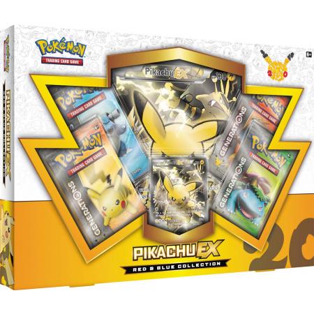 Pokémon 20th Anniversary Box Pikachu-EX - Pokémon Kaarten