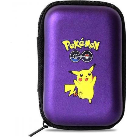 Pokémon Accessoires Verzamel Box - Pikachu - Kaarten Box - Celebrations - Verzamelmap - Paars
