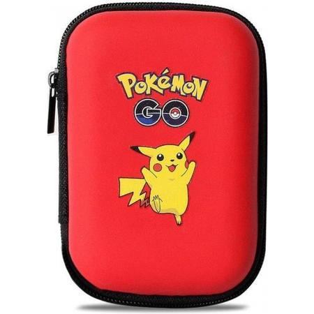 Pokémon Accessoires Verzamel Box - Pikachu - Kaarten Box - Celebrations - Verzamelmap- Rood