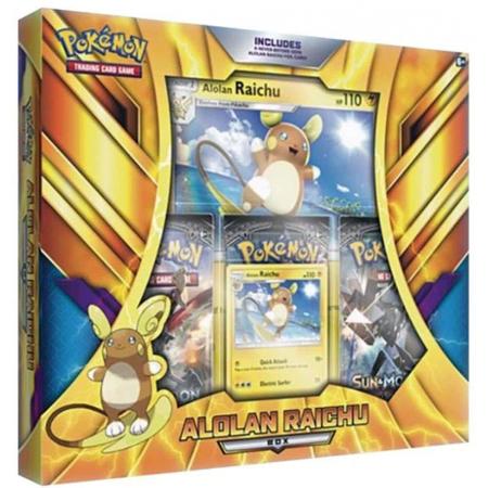Pokémon Alolan Raichu Box - Pokémon Kaarten