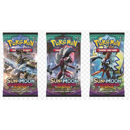 Pokémon Kaarten Sun & Moon Guardians Rising 3 pakjes
