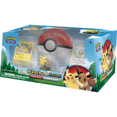 Pokémon Pokeball Pikachu Eevee Collection Box - Pokémon Kaarten