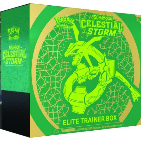 Pokémon Sun & Moon Celestial Storm Elite Trainer Box - Pokémon Kaarten