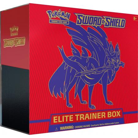 Pokémon Sword & Shield Elite Trainer Box Zacian