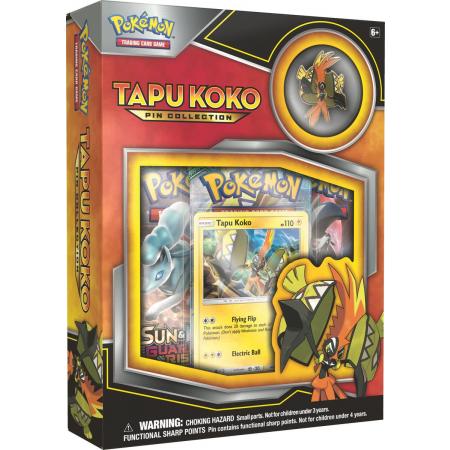 Pokémon Tapu Koko Pin Collection - Pokémon Kaarten