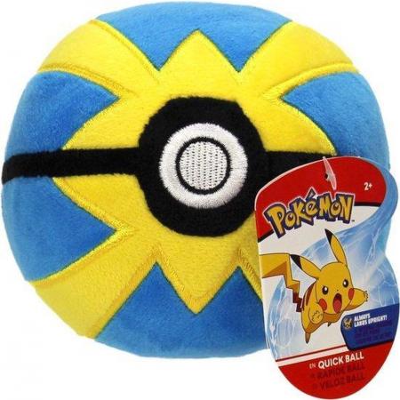 Pokémon – Pluche Pokébal – Quickball 12cm