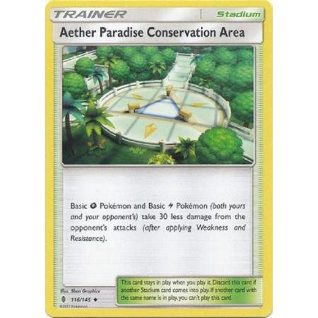 pokemonkaart - Aether Paradise Conservation Area - 116/145 - guardians rising