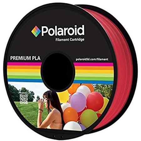 Polaroid PL-8019-00 3D-printmateriaal Polymelkzuur Rood, Transparant 1 kg
