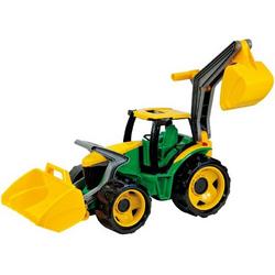 Polesie Tractor met graafarm: groen met geel 70 cm