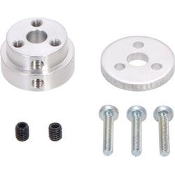 Aluminum Scooter Wheel Adapter for 6mm Shaft Pololu 2674