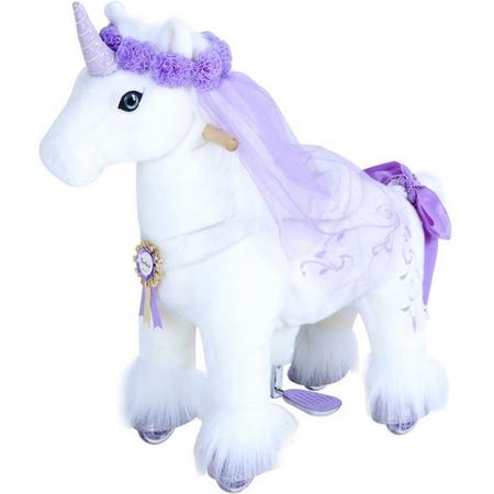 PonyCycle Luxe Speelgoed - Rijpaard Eenhoorn Klein K31