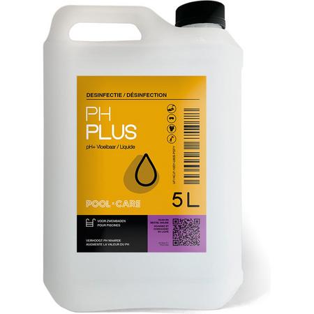 Pool-care pH Plus vloeibaar (Natronloog 29%) 5 L