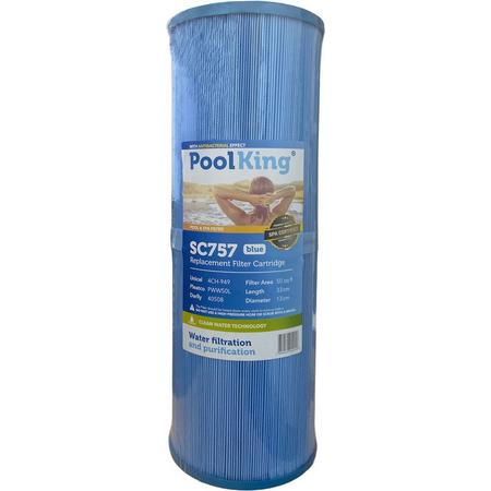 PoolKing microban spa filter SC757 (4CH-949, PWW50L, 40508)