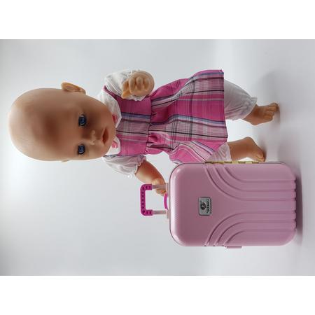 B-Merk Baby Born koffer roze