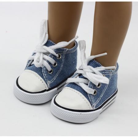 B-Merk Baby Born schoentjes, blauw, sneakers