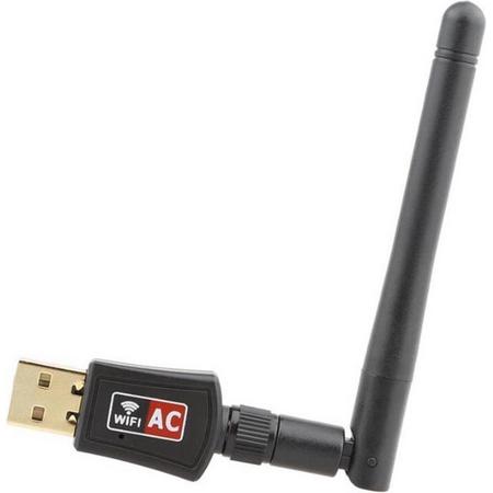 A02 USB Wifi Adapter- USB Wifi- Ethernet - TFU - 802.11n / g / b - 2.4G - Zwart
