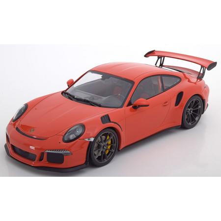 Porsche 911 (991) GT3 RS 2015 Lava Orange 1-18 Minichamps Limited 2004 Pieces