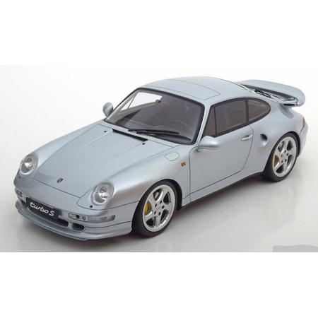 Porsche 911 (993) Turbo S zilver 1:18 GT Spirit Limited 504 Pieces