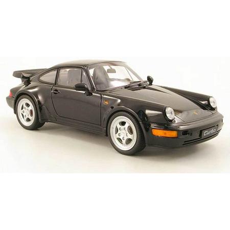Porsche 964 Turbo Zwart 1:18 Welly