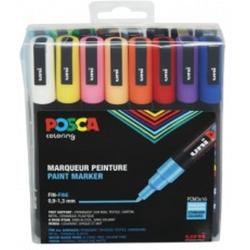 Uni   Stiften Standard Colors PC3M 0.9-1.3 mm lijn