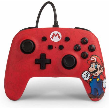 Enhanced Wired Controller Mario, Power A