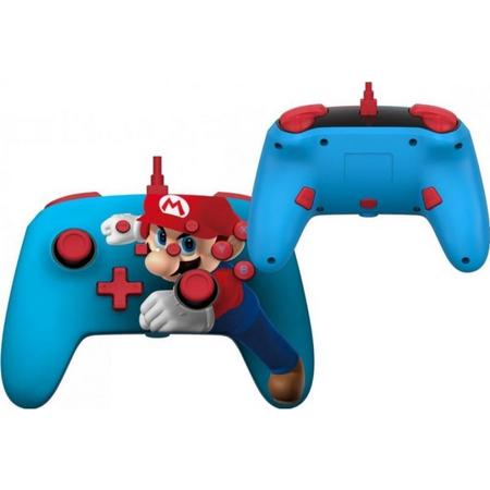 POWER A - Wired Enhanced Controller Mario Puch for Nintendo Switch