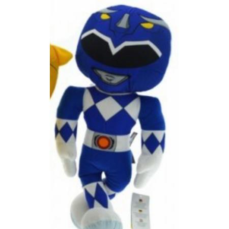 Power Ranger knuffel - pop  50 cm blauw