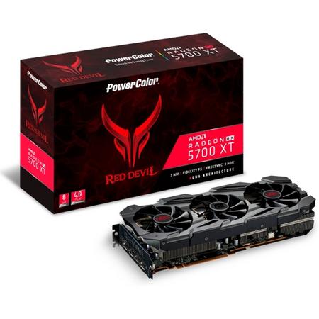 PowerColor Red Devil AXRX 5700 XT 8GBD6-3DHE/OC Radeon RX 5700 XT 8 GB GDDR6