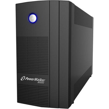 PowerWalker Basic VI 1000 SB UPS Line-Interactive 1000 VA 600 W 3 AC-uitgang(en)