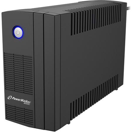 PowerWalker Basic VI 650 SB FR UPS Line-Interactive 650 VA 360 W 2 AC-uitgang(en)