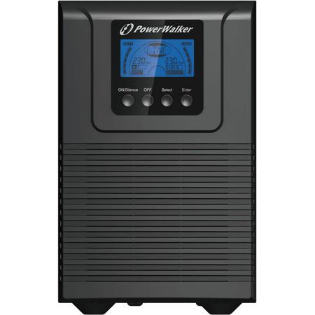 PowerWalker VFI 1000 TGB Dubbele conversie (online) 1000VA 4AC-uitgang(en) Zwart UPS