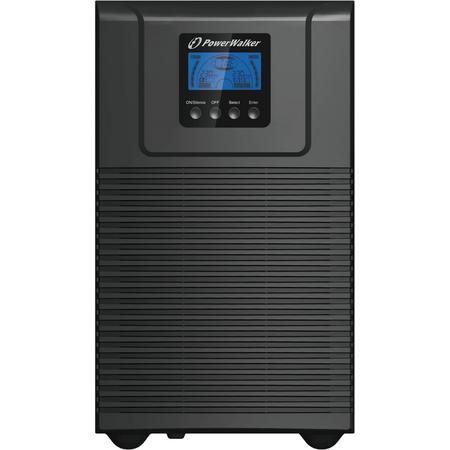 PowerWalker VFI 3000 TGB Dubbele conversie (online) 3000VA 5AC-uitgang(en) Zwart UPS