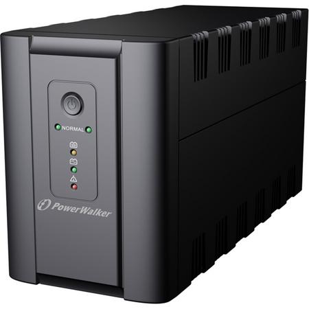 PowerWalker VI 1200 SH Schuko Line-Interactive 1200VA 4AC-uitgang(en) Toren Zwart UPS