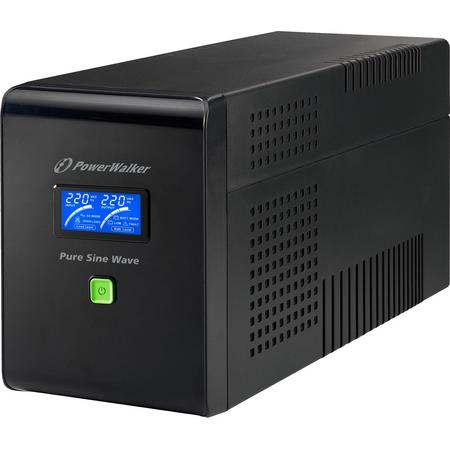 PowerWalker VI 1500 PSW FR UPS Line-Interactive 1500 VA 1050 W 4 AC-uitgang(en)