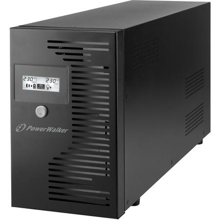 PowerWalker VI 3000 LCD FR UPS 3000 VA 4 AC-uitgang(en) Line-Interactive