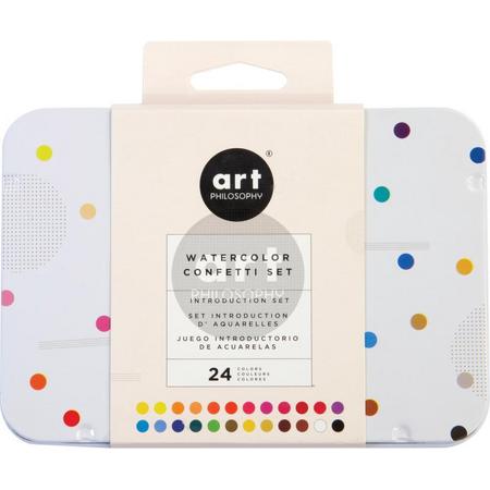 Prima Marketing - Art Philosophy Watercolor Confetti Set - 24 kleurtjes