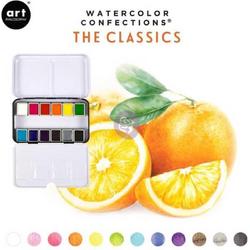 Prima Watercolor Confections Watercolor pan Set The Classics - set van 12 kleuren