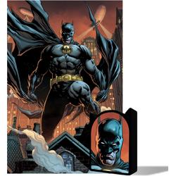 DC Comics - Batman Lensvormige Puzzel met vormige blikken doos 300 stk 46x31 cm