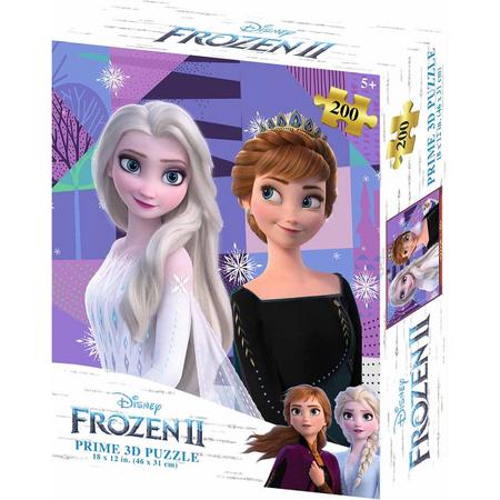 Disney - Frozen 2 Elsa en Anna Puzzel 200 stk 46x31 cm