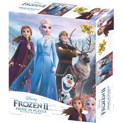 Disney - Frozen 2 Personages Lensvormige Puzzel - 61x46 cm 500 stk