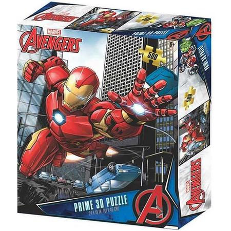 Prime 3D Iron Man - Prime 3D Puzzle (500)