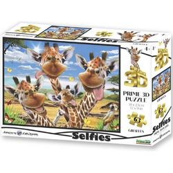 Prime 3d 3d-puzzel Selfie Giraffe Karton 63-delig