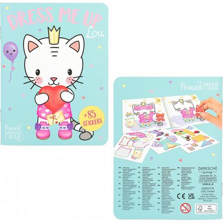 Princess Mimi mini Dress Me Up - Lou - Stickerboek -  24 paginas