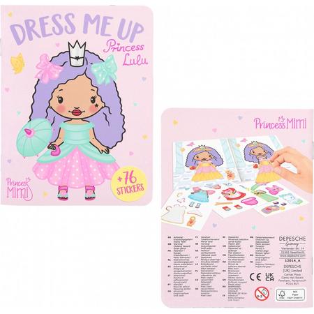 Princess Mimi mini Dress Me Up - Princess Lulu - Stickerboek -  24 paginas