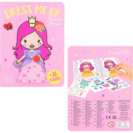 Princess Mimi mini Dress Me Up - Princess Mimi - Stickerboek -  24 paginas