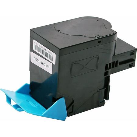 Toner cartridge / Alternatief voor  Lexmark Cs310 Cs410 Cs510 blauw