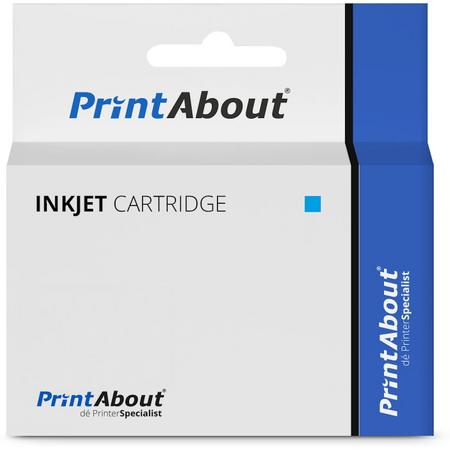 PrintAbout - Inktcartridge / Alternatief voor de Epson T07954010 / licht-Cyaan