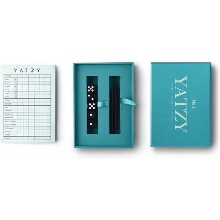 Printworks Yatzy  - Klassiek modern designer Yatzee spel - decoratie spel
