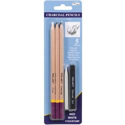 Pro Art - Houtskool potloden - per 4 verpakt